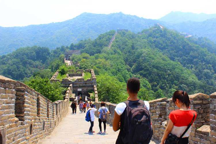 shanelle and great wall of china