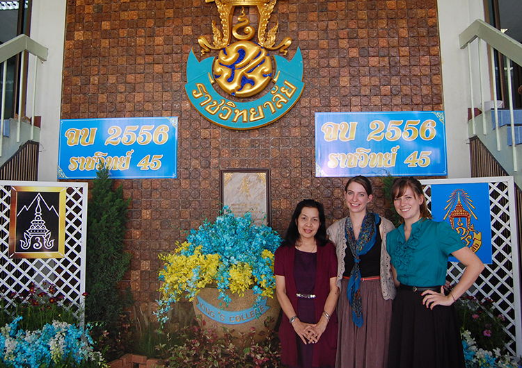 English teachers in Thailand.