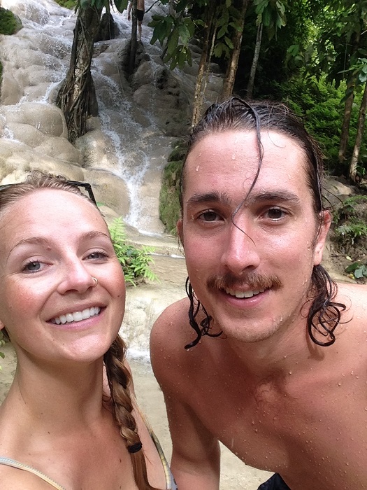Kristen and Charlie in Thailand.
