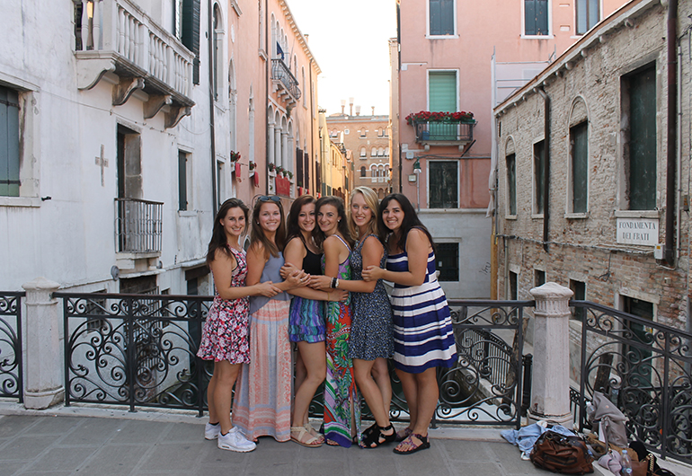 Girls in Venice