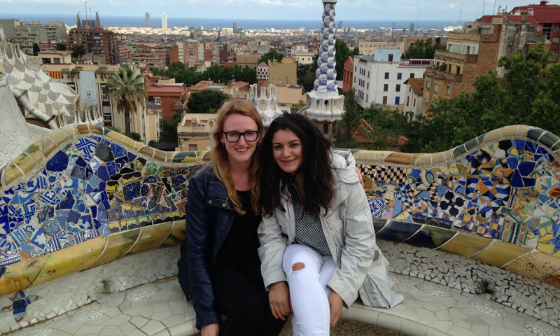 Allie-in-Spain-at-Parc-Guell