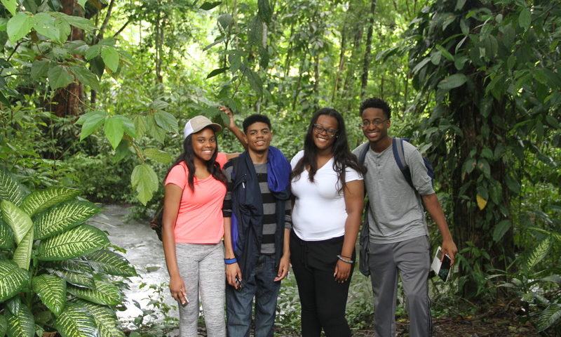 Day 2 in Costa Rica with Gary Comer College Prep Volunteers