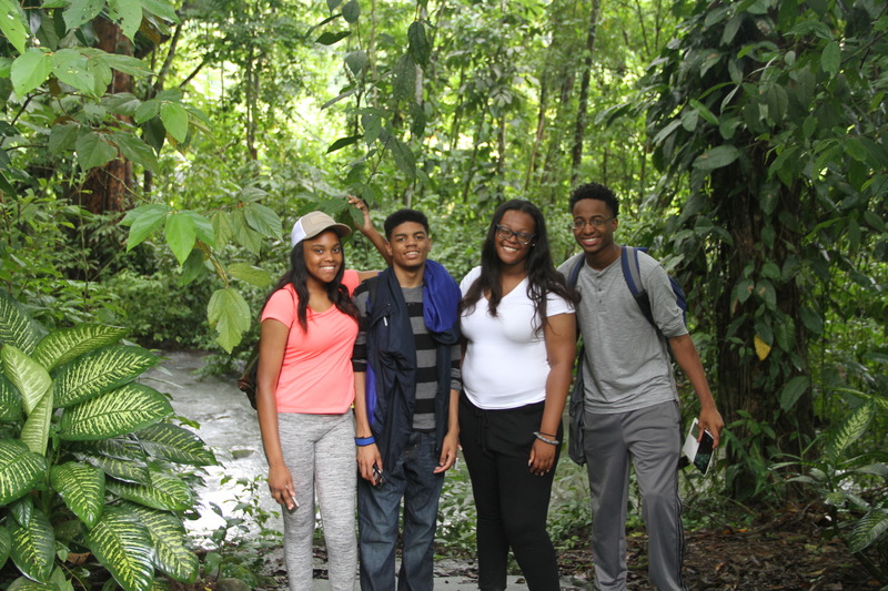 Day 2 in Costa Rica with Gary Comer College Prep Volunteers