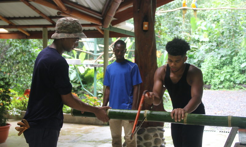 Day 3 in Costa Rica with Gary Comer College Prep Volunteers