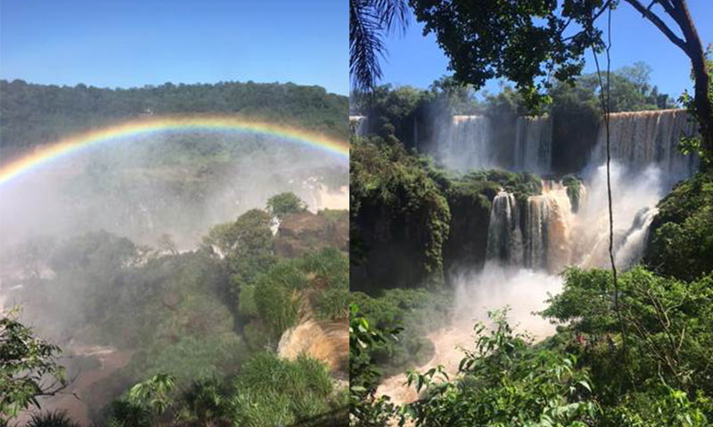 Taking a Break from Tutoring to Visit Iguazu Falls in Argentina
