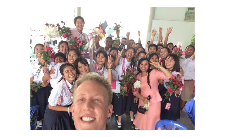 Alumni Spotlight on Richard Hall: From Corporate Finance to Teaching in a Farming Town in Thailand