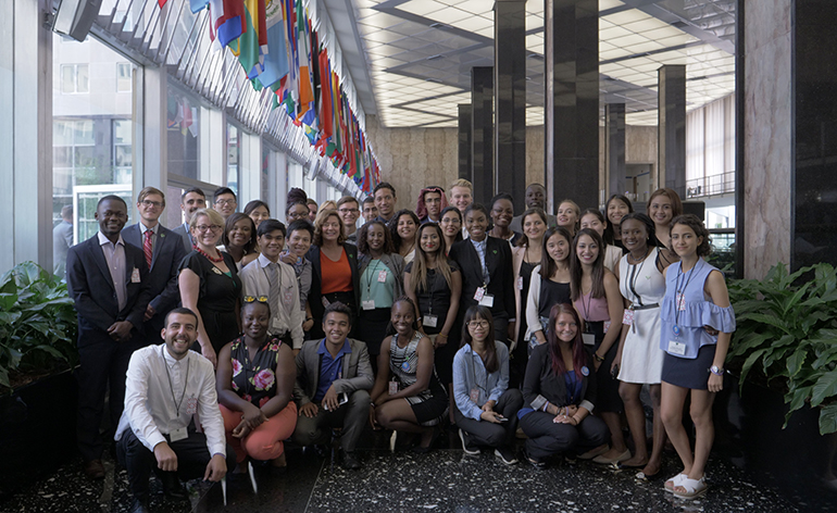 The GGLC 2017 Attendees inside the Department of State in Washington D.C.