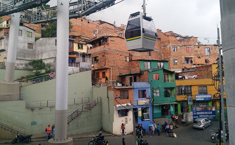 Metrocable in Medellin