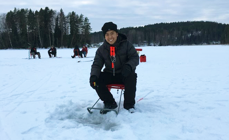 Take 5: Suanas, Ice-Fishing, & Sword Fights in Finland with Eddy Lin
