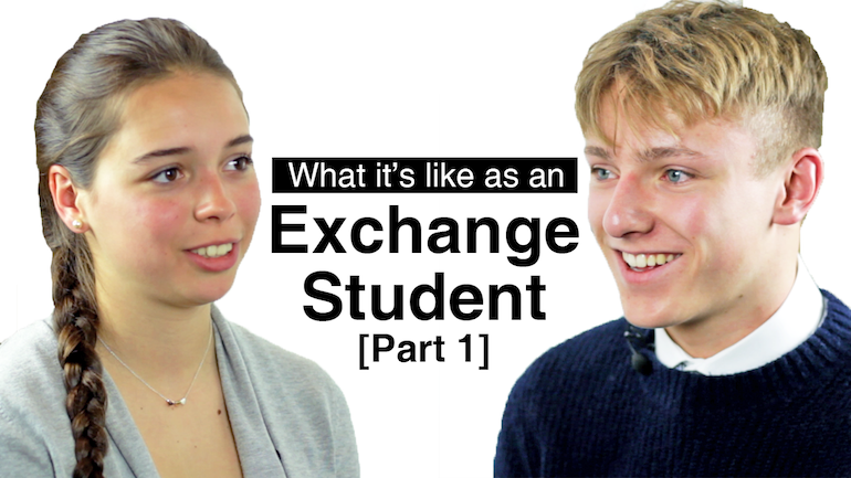 VIDEO: High School Exchange Students Interview Each Other