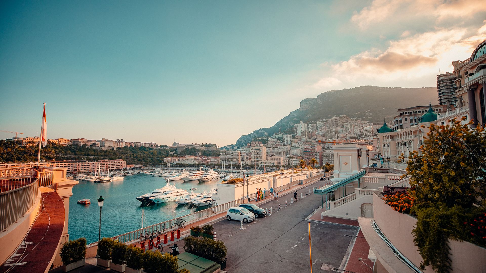 Harbor in Monaco